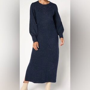 ME by Jennie Garth City Blue Maxi Sweater Dress